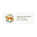 Search for wildlife return address labels Watercolor