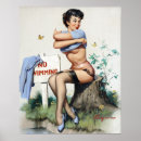 Search for pinup girl posters retro