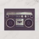 Search for radio business cards Cassette