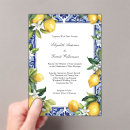 Search for lemon wedding invitations Acrylic