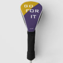 Search for purple golf head covers Golfer
