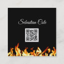 Search for flame business cards Restaurant