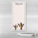 Search for magnetic notepads Illustration