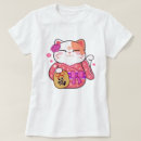 Search for lucky cat tshirts Kitten