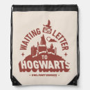 Search for drawstring backpacks Hogwarts castle