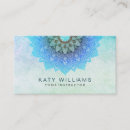 Search for lotus business cards Yoga instructor