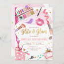 Search for glam birthday invitations Makeup