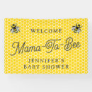 Search for bee baby shower banners Mother to be