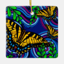 Search for yellow butterflies ornaments Animal