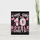 Search for double birthday cards 10th