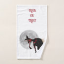 Search for halloween bath towels Full moon