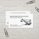 Search for heavy equipment business cards Builder