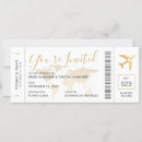 Search for airplane ticket wedding invitations World map