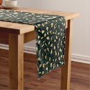 Search for teal table runners Gold