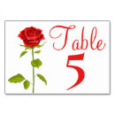 Search for floral table cards Roses
