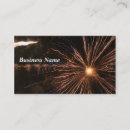 Search for fireworks business cards Modern