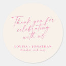 Search for thank you for celebrating with us stickers Minimalist