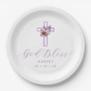 Search for baptism paper plates Dedication
