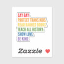 Search for banned books stickers Trans