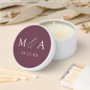 Search for purple wedding favors Script