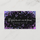Search for purple glitter business cards Modern
