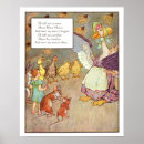 Search for mother goose rhymes nursery art Illustration