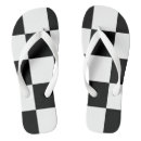 Search for unique sandals Black and white