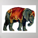 Search for black and white elephant posters Retro