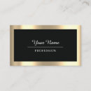Search for black red gold business cards Boss