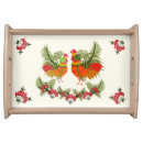 Search for rooster serving trays Floral