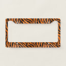 Search for tiger license plate frames Fashion
