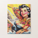 Search for tattoo puzzles Vintage