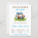 Search for all american party invitations Touchdown