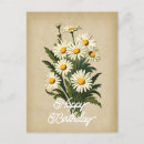 Search for happy birthday daisy flower postcards For her