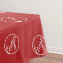 Search for red tablecloths Pattern