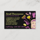 Search for house cleaning business cards Housekeeper