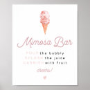 Search for sign posters Mimosa bar