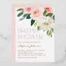 Search for rose gold bridal shower invitations Watercolor