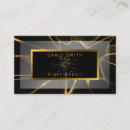 Search for glass business cards Gold