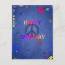 Search for hippie birthday cards Peace