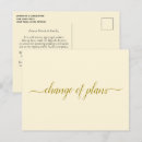 Search for postponed wedding announcement cards Change the date