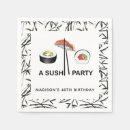 Search for sushi napkins Birthday