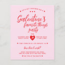 Search for valentines holiday invitations Red