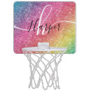Search for mini basketball hoops Glitter