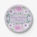 Search for lavender paper plates Flowers
