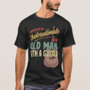 Search for never underestimate an old man tshirts Band