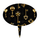 Search for vintage cake toppers Black