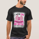 Search for breast cancer in memory of tshirts Sister