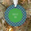 Search for plaid ornaments Scottish