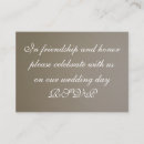 Search for save the date enclosure cards Groom